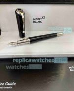 Copy Mont blanc Muses Marilyn Monroe Fountain Precious Black Resin
